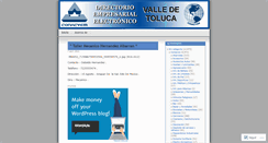 Desktop Screenshot of conacyemtoluca.wordpress.com