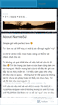 Mobile Screenshot of namiesj.wordpress.com
