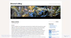 Desktop Screenshot of directornmis.wordpress.com