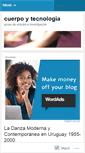 Mobile Screenshot of cuerpoytecnologia.wordpress.com