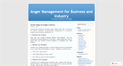 Desktop Screenshot of angered.wordpress.com