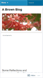 Mobile Screenshot of abrownblog0910.wordpress.com