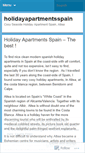 Mobile Screenshot of holidayapartmentsspain.wordpress.com