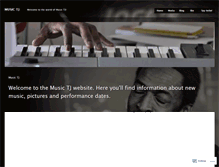 Tablet Screenshot of musictj.wordpress.com