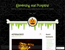 Tablet Screenshot of northerngarden.wordpress.com