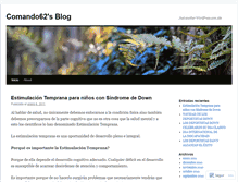 Tablet Screenshot of comando62.wordpress.com