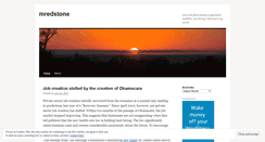 Desktop Screenshot of mredstone.wordpress.com