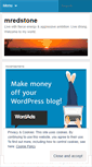 Mobile Screenshot of mredstone.wordpress.com