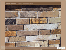 Tablet Screenshot of makingbldgs.wordpress.com