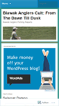Mobile Screenshot of biawakanglers.wordpress.com