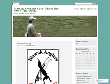 Tablet Screenshot of biawakanglers.wordpress.com