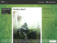 Tablet Screenshot of kinokunya.wordpress.com