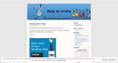 Desktop Screenshot of mojaosswiata.wordpress.com