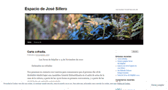 Desktop Screenshot of josesillerogomez.wordpress.com
