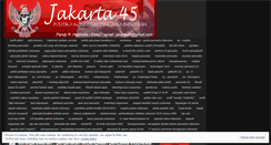 Desktop Screenshot of jakarta45.wordpress.com