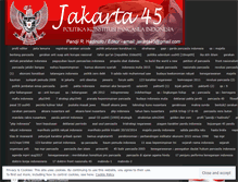 Tablet Screenshot of jakarta45.wordpress.com