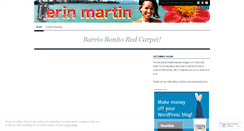 Desktop Screenshot of erinmartinmusic.wordpress.com