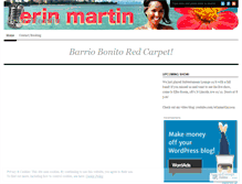 Tablet Screenshot of erinmartinmusic.wordpress.com