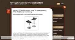 Desktop Screenshot of ferrousmetalentrydetectionsystem.wordpress.com