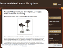 Tablet Screenshot of ferrousmetalentrydetectionsystem.wordpress.com