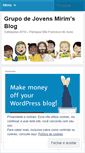 Mobile Screenshot of grupodejovensmirim.wordpress.com