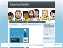 Tablet Screenshot of grupodejovensmirim.wordpress.com