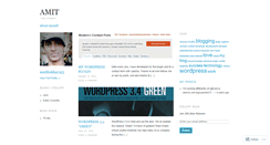 Desktop Screenshot of amitkukkar123.wordpress.com