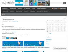 Tablet Screenshot of leofried.wordpress.com