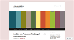 Desktop Screenshot of cooperative.wordpress.com
