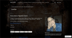 Desktop Screenshot of luartfan.wordpress.com