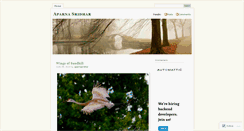 Desktop Screenshot of aparnasridhar.wordpress.com