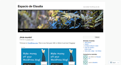Desktop Screenshot of claudia2348.wordpress.com