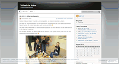 Desktop Screenshot of mehlamknie.wordpress.com
