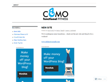 Tablet Screenshot of comofitness.wordpress.com