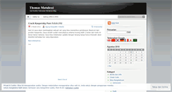Desktop Screenshot of matulessi.wordpress.com