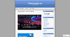 Desktop Screenshot of cibermedia.wordpress.com