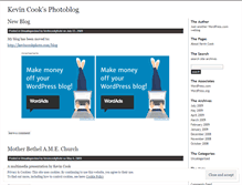 Tablet Screenshot of kevincookphoto.wordpress.com