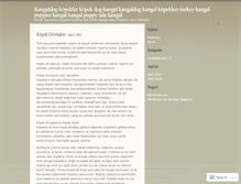 Tablet Screenshot of kangaldog.wordpress.com