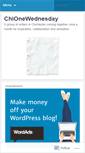Mobile Screenshot of chionewednesday.wordpress.com