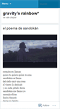 Mobile Screenshot of gravitysra1nbow.wordpress.com