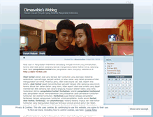 Tablet Screenshot of dimaswibie.wordpress.com