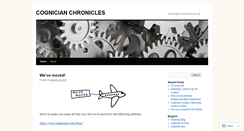 Desktop Screenshot of cognicianchronicles.wordpress.com