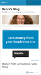 Mobile Screenshot of debragbrown.wordpress.com