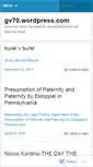 Mobile Screenshot of gv70.wordpress.com