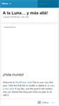 Mobile Screenshot of amantesdelespacio.wordpress.com