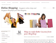 Tablet Screenshot of onlineshopshopping.wordpress.com