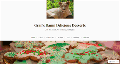 Desktop Screenshot of damndeliciousdessertsblog.wordpress.com