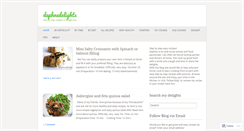 Desktop Screenshot of daphnedelights.wordpress.com