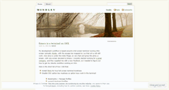Desktop Screenshot of mindlev.wordpress.com