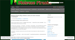 Desktop Screenshot of molequepiranha.wordpress.com